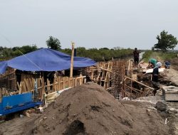 Banjir Rob Kerap Terjang Desa Melakasari, BBWS Cimancis Bangun Bendungan Kali Bledek