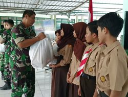 Sinergi TNI dan Pengusaha Dorong Semangat Belajar Pelajar SMPN 9