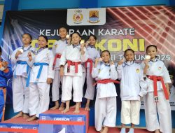 Dojo Baraya Srikandi Karangsuwung Sabet 3 Medali Perunggu di Kejuaraan Karate Open Koni Cup Kabupaten Cirebon
