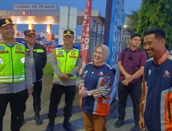 Arus Balik Lebaran di Tol Kanci–Pejagan Padat, SMR Perkuat Imbauan ke Pengendara