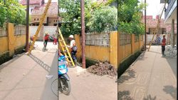Diduga Abaikan Keselamatan Pengguna Jalan, Pemindahan Tiang Listrik di Japurabakti Diprotes Warga