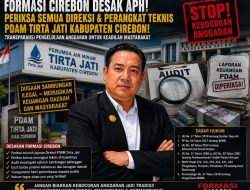 FORMASI Desak APH Periksa Direksi dan Jajaran Teknis Perumda Tirta Jati, Dugaan Sambungan Ilegal Jadi Sorotan