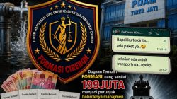 FORMASI Laporkan Dugaan Aliran Dana Terkait Sambungan Ilegal PDAM Tirta Jati ke Polresta Cirebon