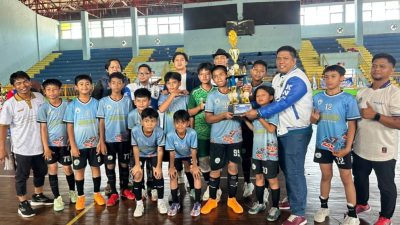 Sambut HUT Kemerdekaan RI ke-81, KNPI Kesambi Gelar Turnamen Futsal Tingkat SD, Cetak Bibit Atlet Sejak Dini
