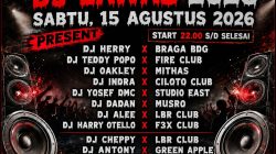 Komunitas Dj.School Cirebon,Gelar Parade Dj Lawas Ikut Memeriahkan HUT RI Yang Ke – 81