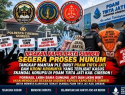 Dugaan Persoalan PDAM Tirta Jati Kembali Disorot, Tiga Lembaga Minta Kejelasan Penanganan Hukum