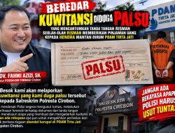 Kuitansi Rp165 Juta Dipersoalkan, Kuasa Hukum Risman Minta Polisi Uji Keaslian Dokumen