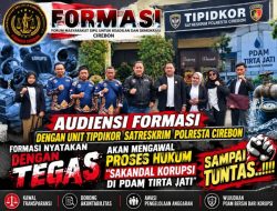 FORMASI Audiensi dengan Satreskrim Polresta Cirebon: Proses Hukum Dugaan Aliran Dana dan Sambungan Ilegal PDAM Tirta Jati Masih Berjalan